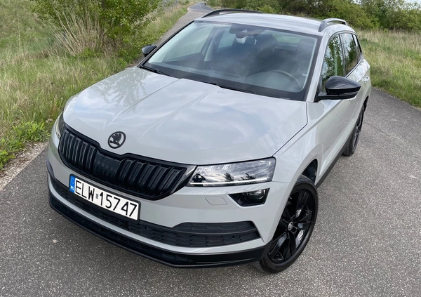 Skoda Karoq cena 99000 przebieg: 88000, rok produkcji 2019 z Zgierz małe 497